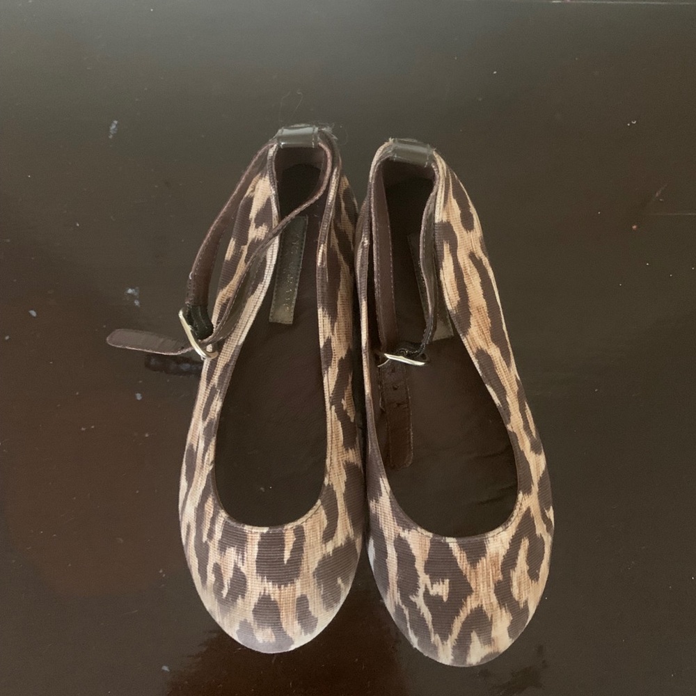 Dolce&Gabbana ankle trap ballerina shoes